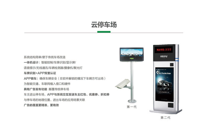 智能停车场系统 上下班停车使用“云停车场”,