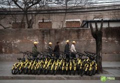 国人最近迷上了共享单车